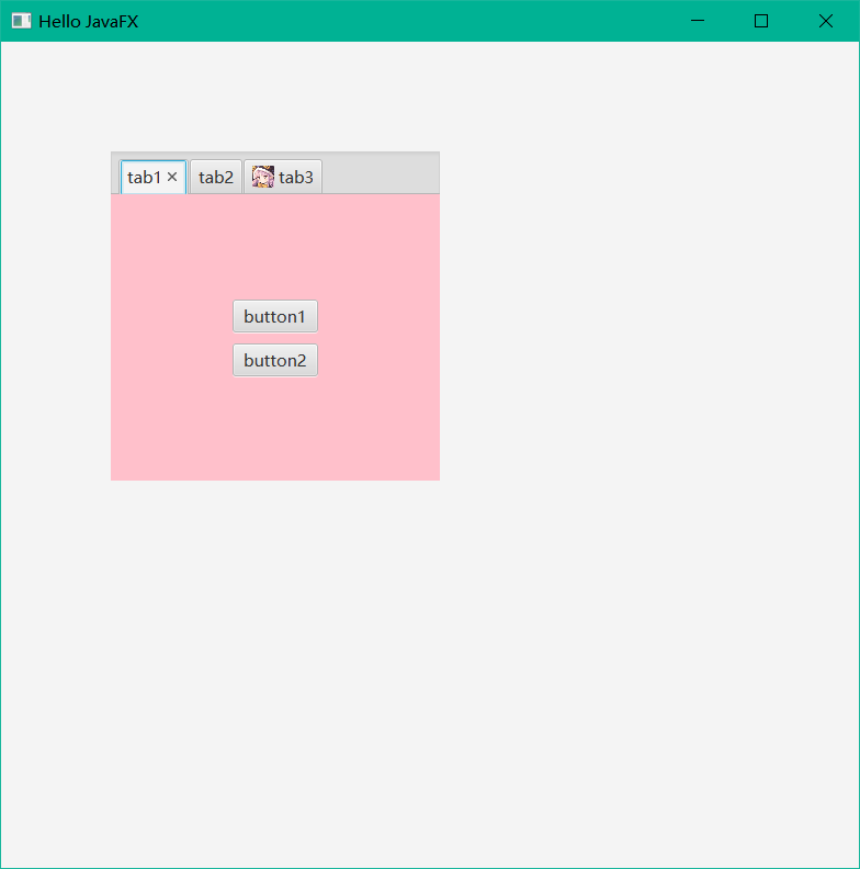 TabPane、Tab | JavaFX学习笔记