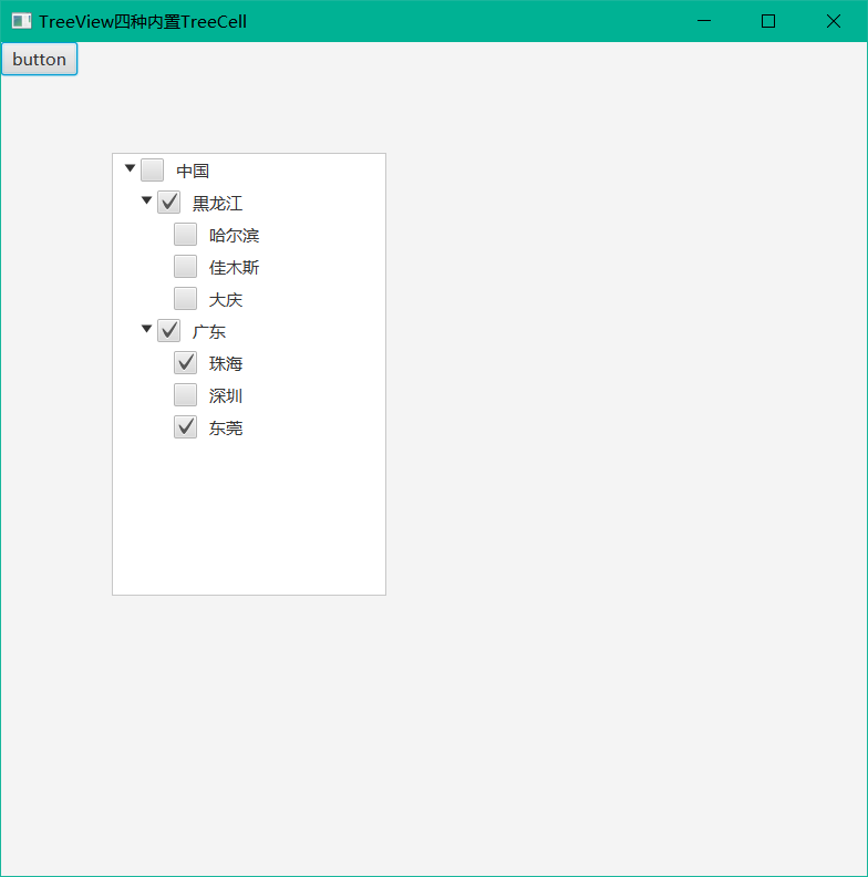 TreeView四种内置TreeCell | JavaFX学习笔记