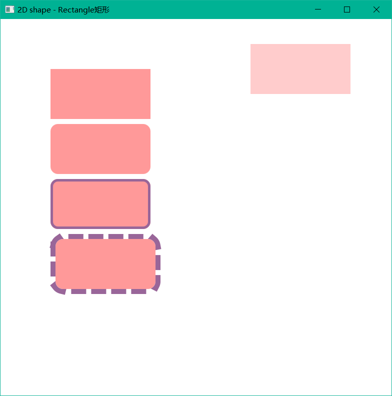 2D图形 Rectangle矩形 | JavaFX学习笔记
